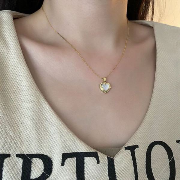 Колье из стали CJJ24308