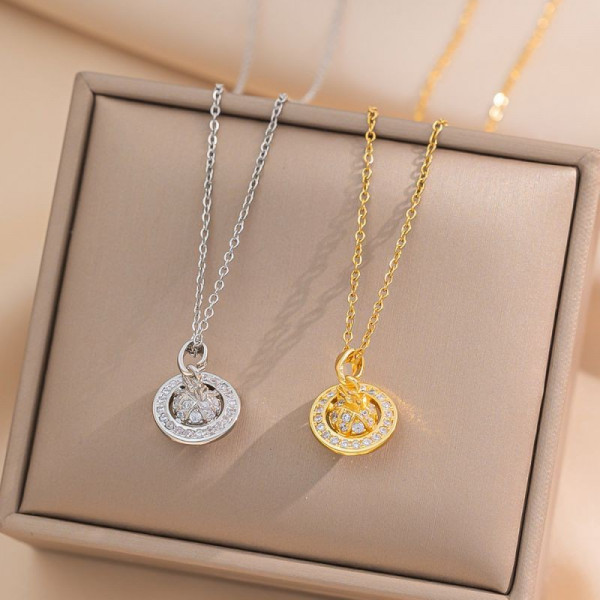 Колье из стали CJG67537