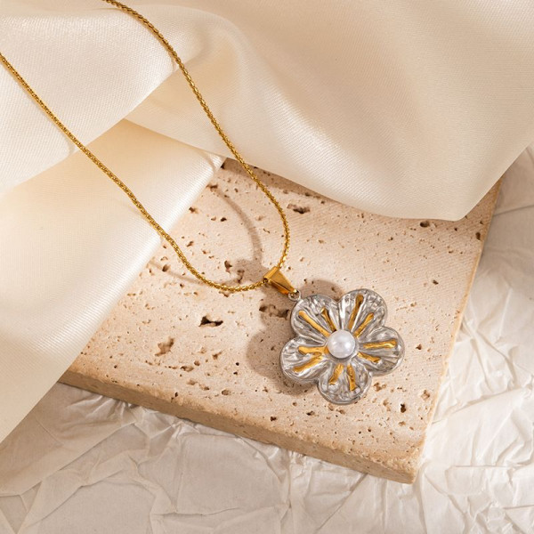 Колье из стали CJN43117