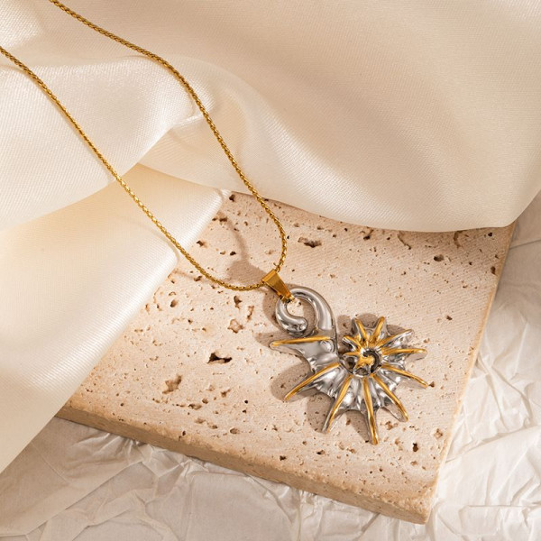 Колье из стали CJN43117