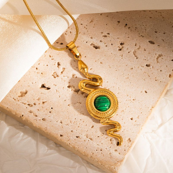 Колье из стали CJN43122