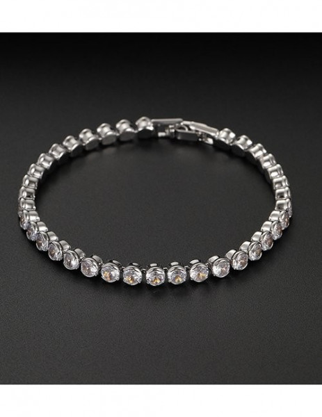 Браслет дорожка с кристаллами Z60930