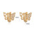 Серьги-бабочки с сияющими крыльями CJL20458