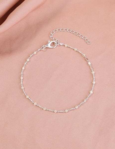 Браслет с подвесками-шариками на цепочке Z00105