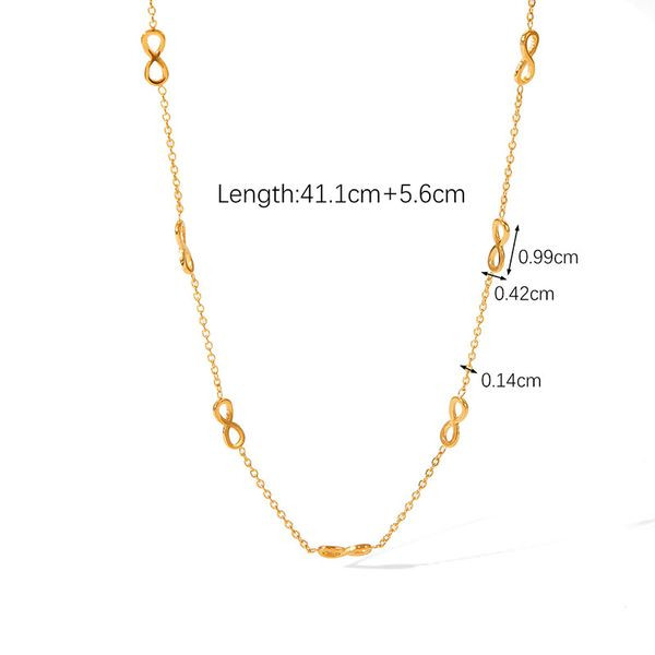 Колье из стали CJL48239