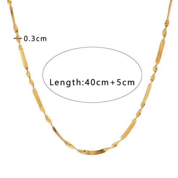 Колье из стали CJL48239