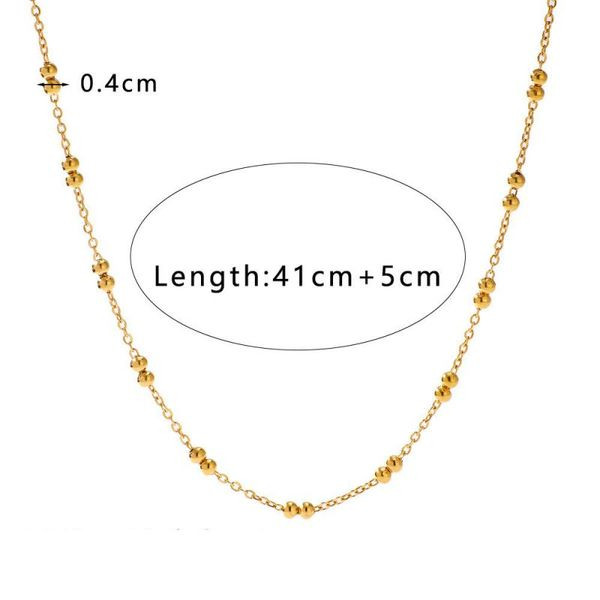 Колье из стали CJL48239