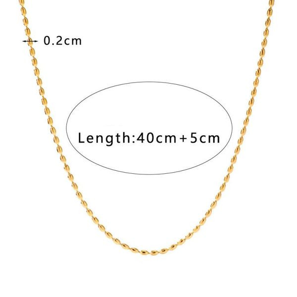 Колье из стали CJL48239