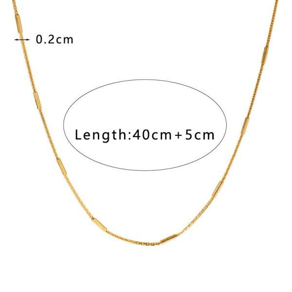 Колье из стали CJL48239