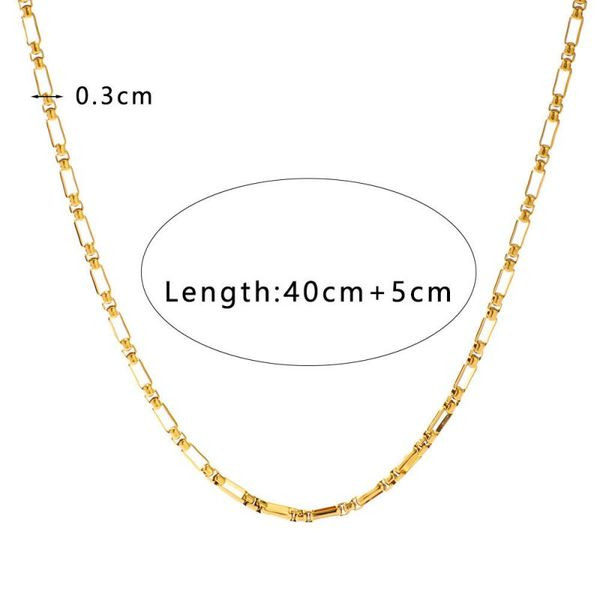 Колье из стали CJL48239