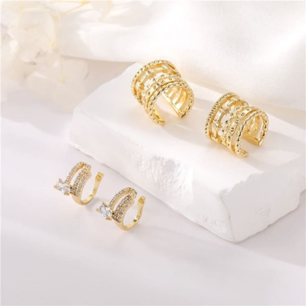 Двойной кафф с овальным кристаллом 1J10990CJJ