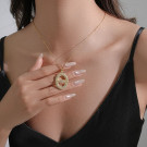 Колье из стали CJL26336