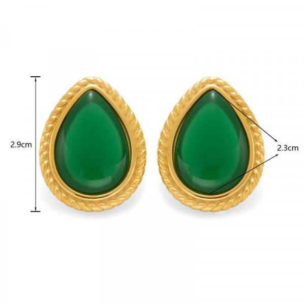 Серьги сталь CJP42833