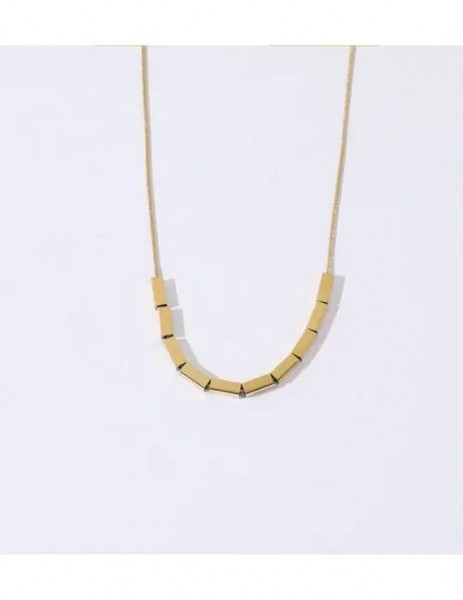 Минималистичная цепочка с прямоугольными подвесками-планками J10094CJJ