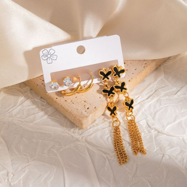 Стальной комплект бижутерии CJM68733