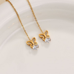 Серьги сталь CJH32663