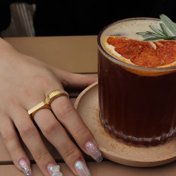 Геометрическое кольцо с плоской прямоугольной площадкой J11111CJJ