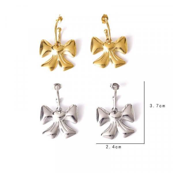 Серьги сталь CJD65738