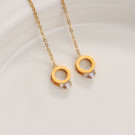 Серьги сталь CJH32665