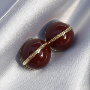 Серьги ювелирный сплав с серебряным гвоздиком J10391CJJ