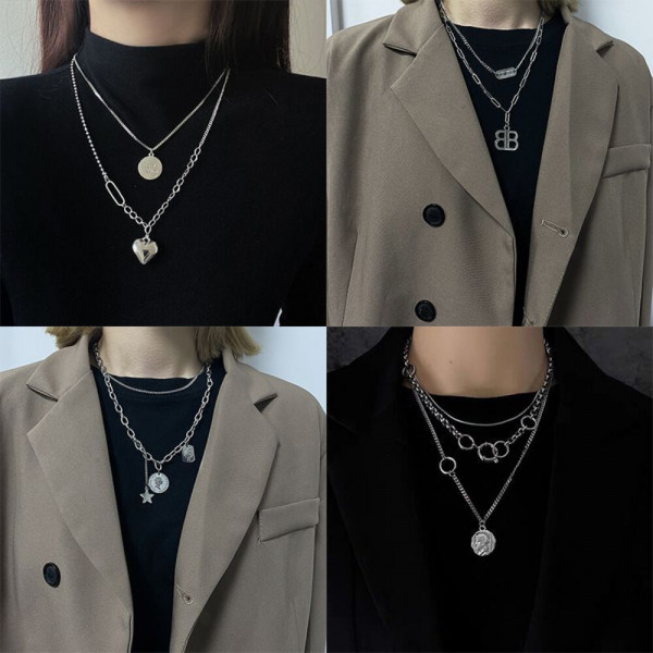 Колье из стали CJH78491