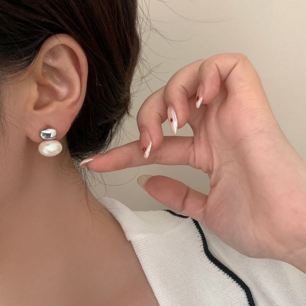 Серьги гвоздики ювелирный сплав 1J12091CJJ