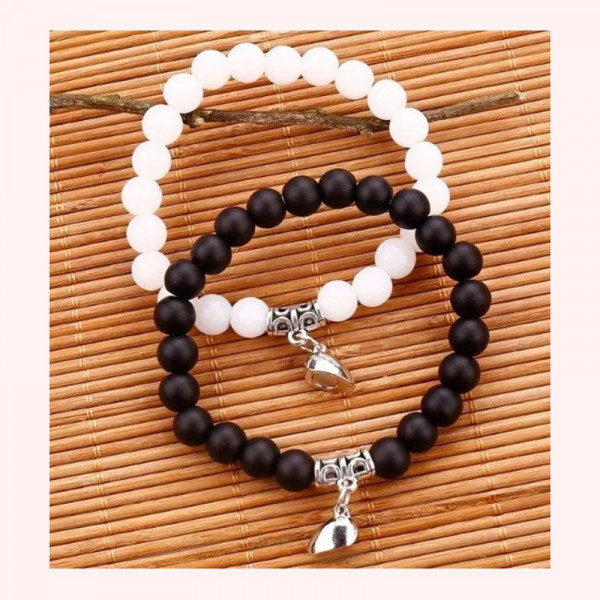 Парные браслеты супергеройский союз с яркими бусинами CJL55511