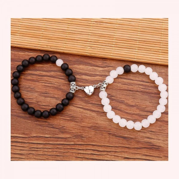 Парные браслеты супергеройский союз с яркими бусинами CJL55511