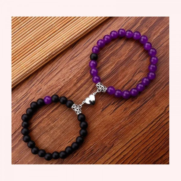 Парные браслеты супергеройский союз с яркими бусинами CJL55511