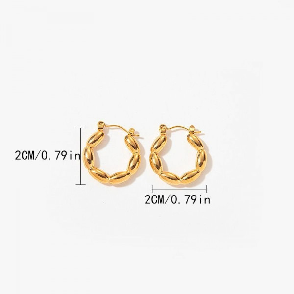 Серьги сталь CJC90856