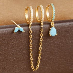 Ювелирный комплект серег CJJ13508