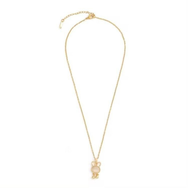 Колье медицинская сталь с напылением золотом J10940CJJ