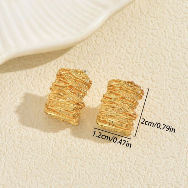 Серьги-гвоздики CJT17355