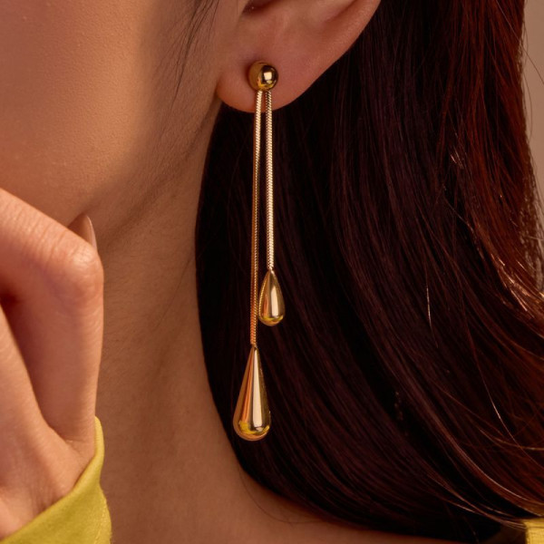 Серьги сталь CJR63475