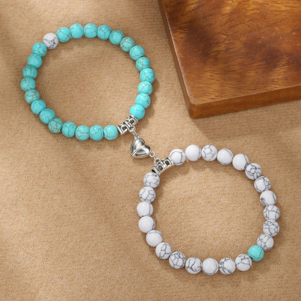 Парные браслеты хранители нежности с фигурными вставками CJM69794