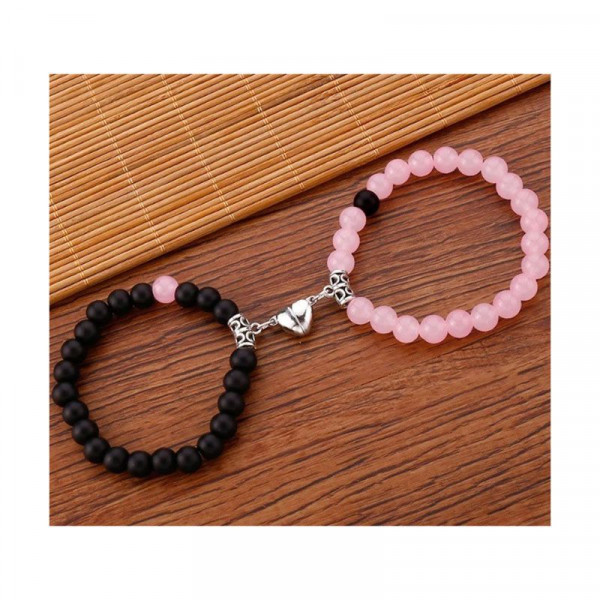 Парные браслеты хранители нежности с фигурными вставками CJM69794