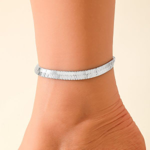 Браслет на ногу сверкающая дорожка CJJ41316
