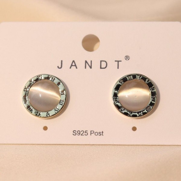 Серьги медь с напылением золотом J10696CJJ