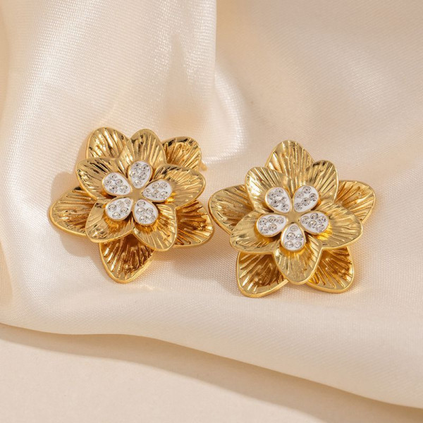 Серьги сталь CJT22587