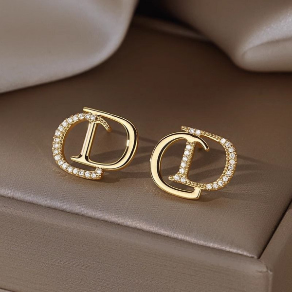 Серьги ювелирный сплав 1J12329CJJ