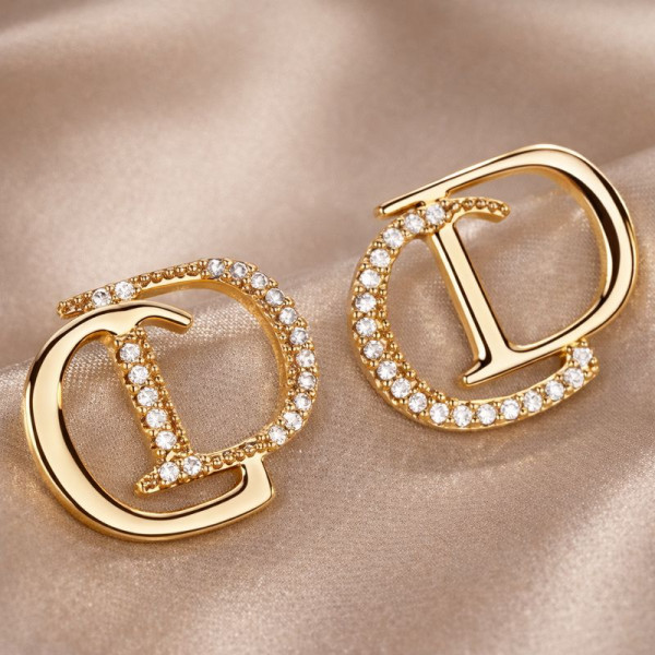 Серьги ювелирный сплав 1J12329CJJ