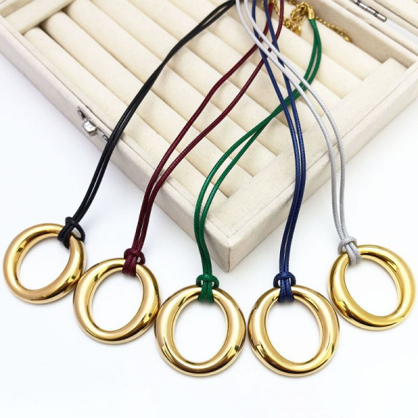 Колье из стали CJR66541