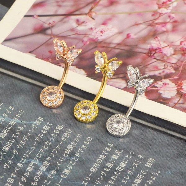 Пирсинг в пупок M86681