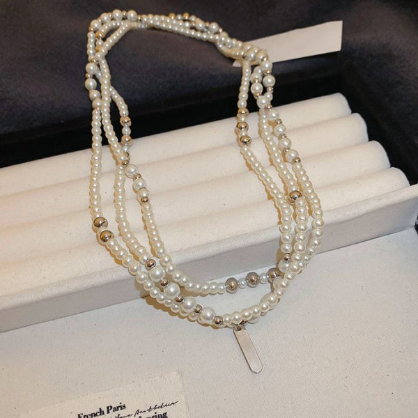 Бусы многослойные 11647CJJ