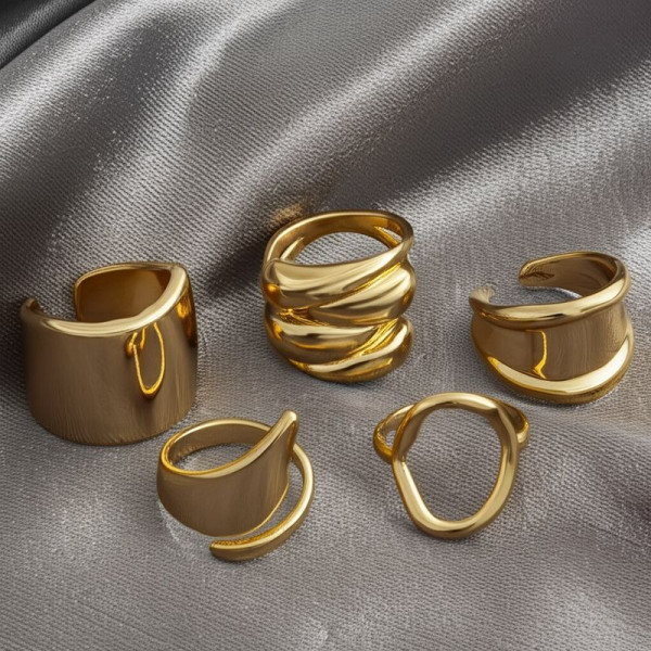 Набор колец ювелирный сплав 1J11842CJJ