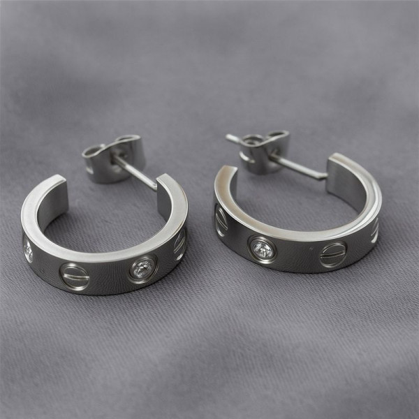 Серьги из титановой стали 1J12048CJJ