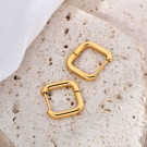 Серьги-кольца квадратные CJM57847
