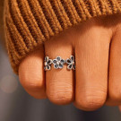 Кольцо дорожка из мелких цветов CJL27599