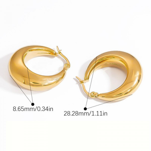 Серьги сталь CJL24123