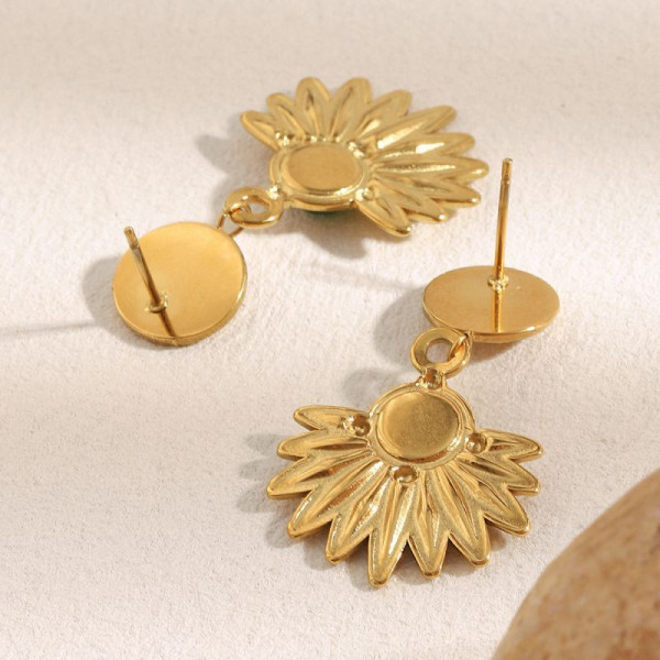 Серьги сталь CJP59068